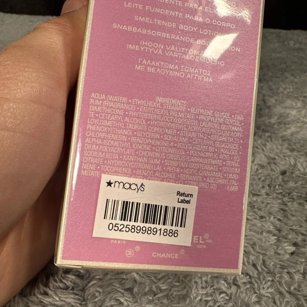 NEW Chanel Chance Eau Tendre Body Moisture 200ml Lait Fondant Rare Discontinued